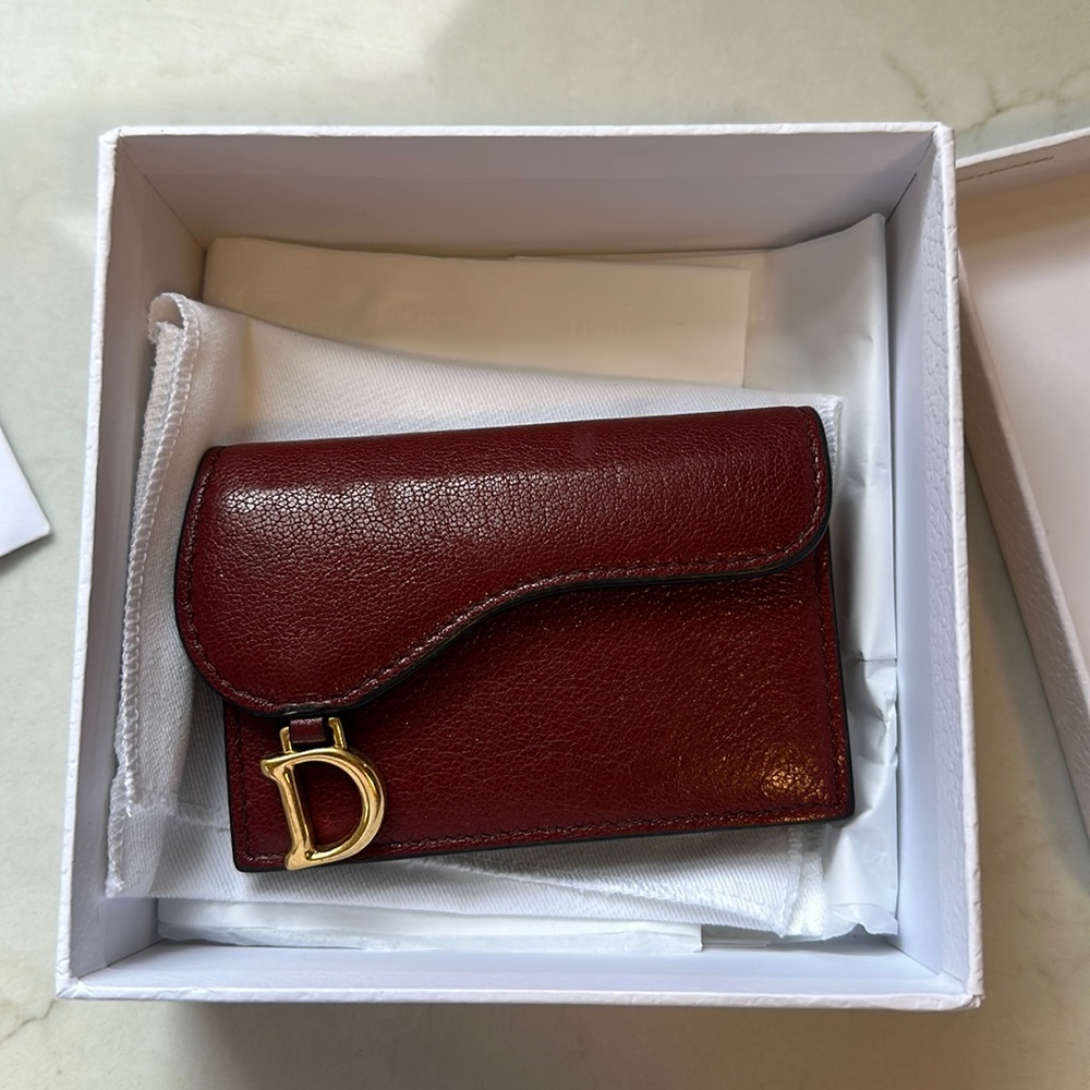 Dior Saddle Wallet